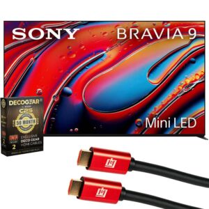 Sony - 85" BRAVIA 9 XR90 Series QLED Mini-LED 4K HDR Smart TV (2024) Bundle with 50 Month Extended Protection Plan