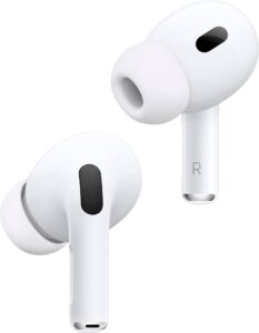 Apple - Refurbished Excellent - AirPods Pro (2nd generation) with MagSafe Case (USB‑C) - White