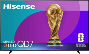 Hisense - 65" Class QD7 Series MiniLED QLED 4K UHD HDR Smart Fire TV (2025)