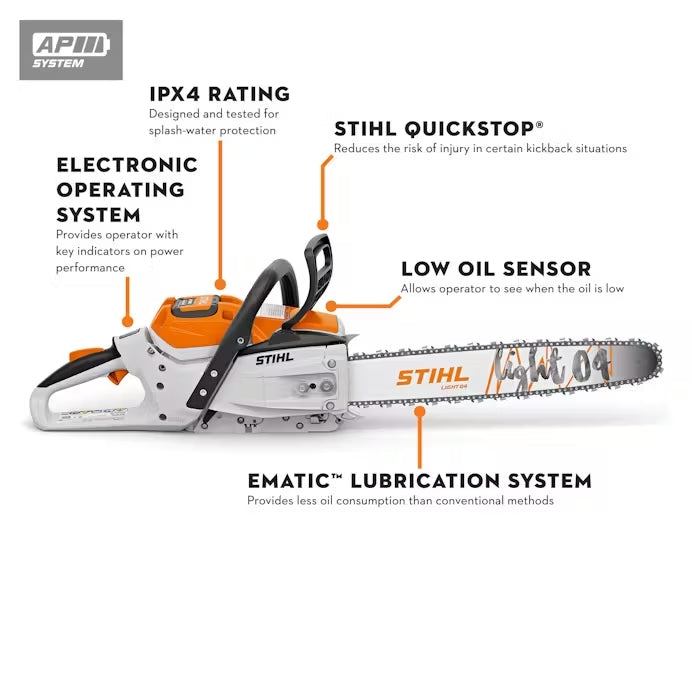 MSA 300 C-O Battery Powered Chainsaw - MA02 200 0060 - Image 3