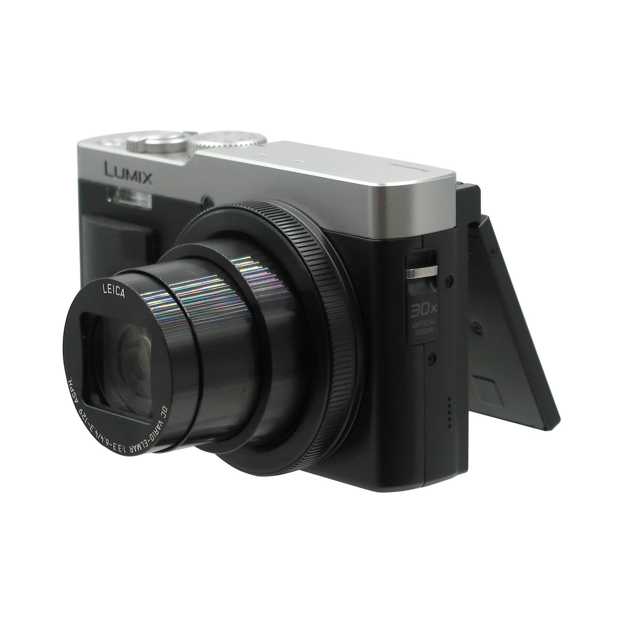 Panasonic - Lumix ZS99 30X Optical Zoom Digital Camera Basic Camera Bundle - Silver - Image 2