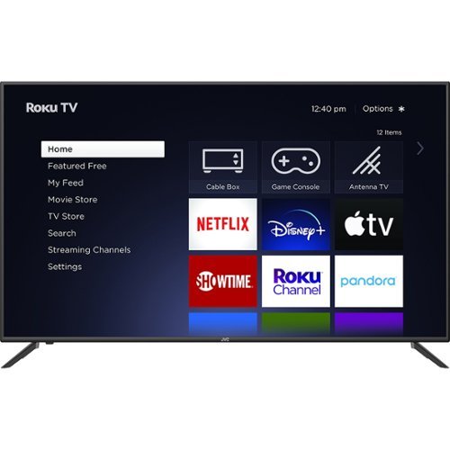 JVC - 58" Class 4K HDR UHD Smart Roku TV - Image 3