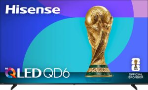 Hisense - 85" Class QD6 Series Hi-QLED 4K UHD HDR Smart Fire TV (2025)