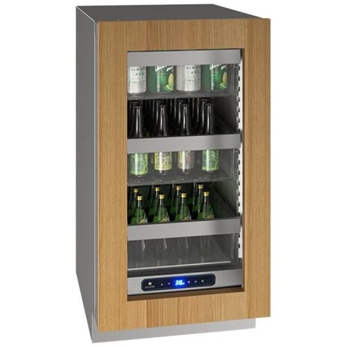U-Line - 5 Class 100-Can Beverage Cooler - Custom Panel Ready - Image 3