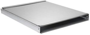 Zephyr - 2 in. x 19 in. Rectangular Duct 2 ft. Length for Lift Downdraft - Silver