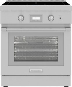 Thermador - Pro Harmony Liberty 30 in. Wide 4.4 Cu. Ft. Freestanding Electric Induction True Convection Range with 5 Elements - Stainless Steel
