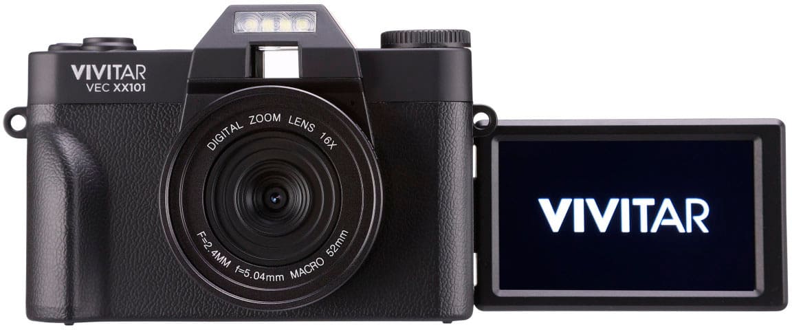 Vivitar - VECXX101 4K Digital Camera - Black - Image 5