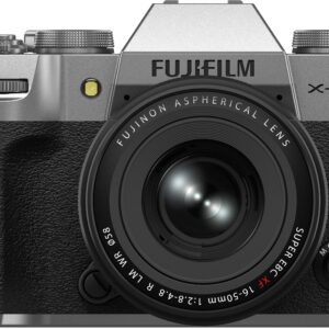 Fujifilm - X-T50 Mirrorless Camera with XF16-50MMF2.8-4.8 R LM WR Lens - Silver