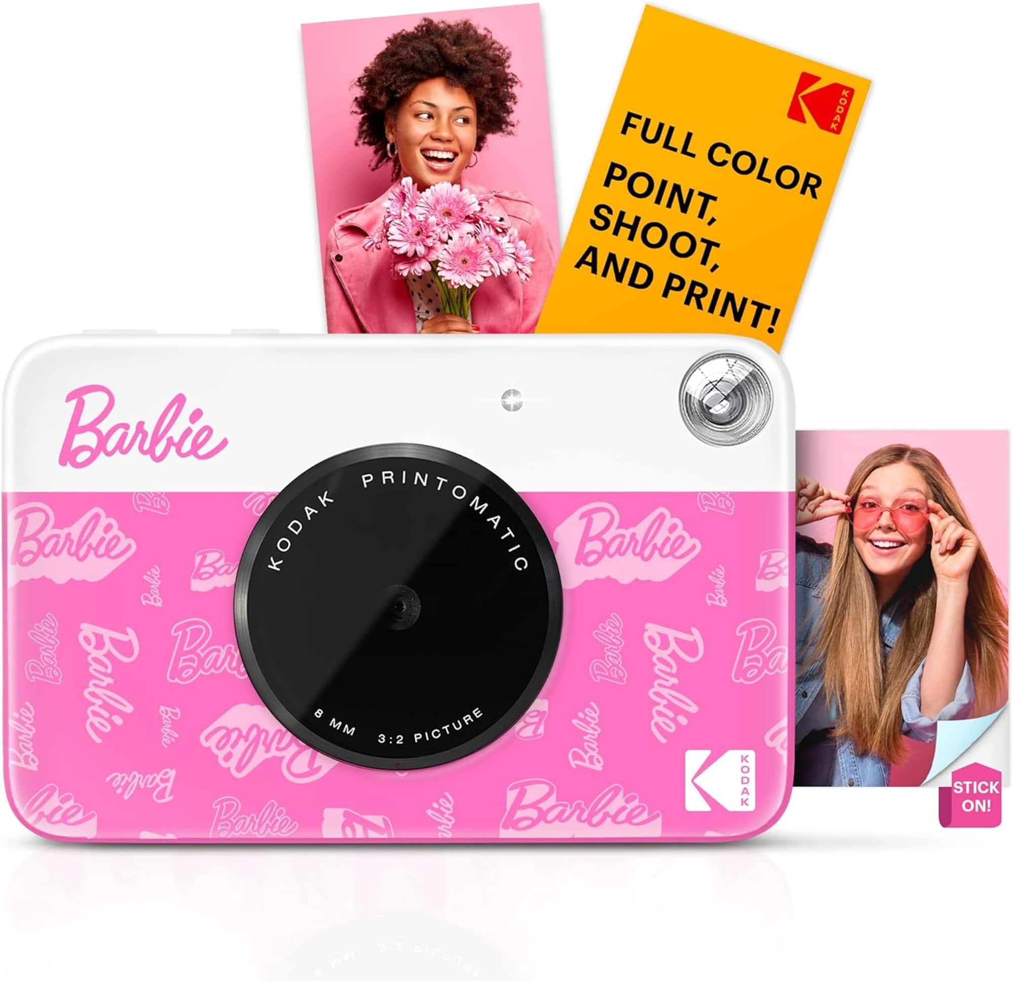 Kodak - Printomatic Instant Print Camera, Iconic Style Case + Zink Paper (20 Sheets) - Bundle - Light Pink - Image 2
