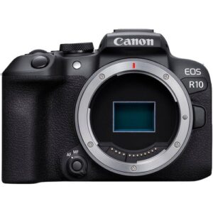 Canon - EOS R10 Mirrorless Camera with RF-S 18-45mm Lens Kit - Black