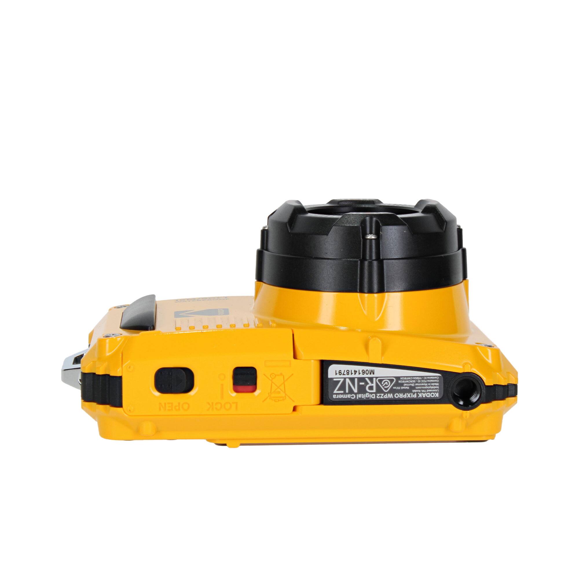 Kodak - PIXPRO WPZ2 Rugged Waterproof Dustproof Digital Vlogging Camera - Yellow - Image 5