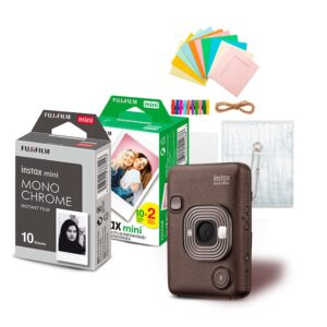 Fujifilm - INSTAX MINI LIPLAY C BRONZE VN EX D US Color/B+W Film and Accessories Kit