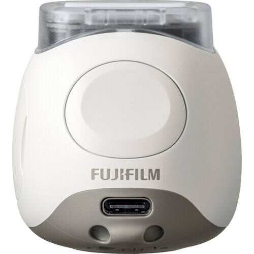 Fujifilm - INSTAX PAL Digital Camera , MicroSDHC Memory Card - Milky White - Image 2