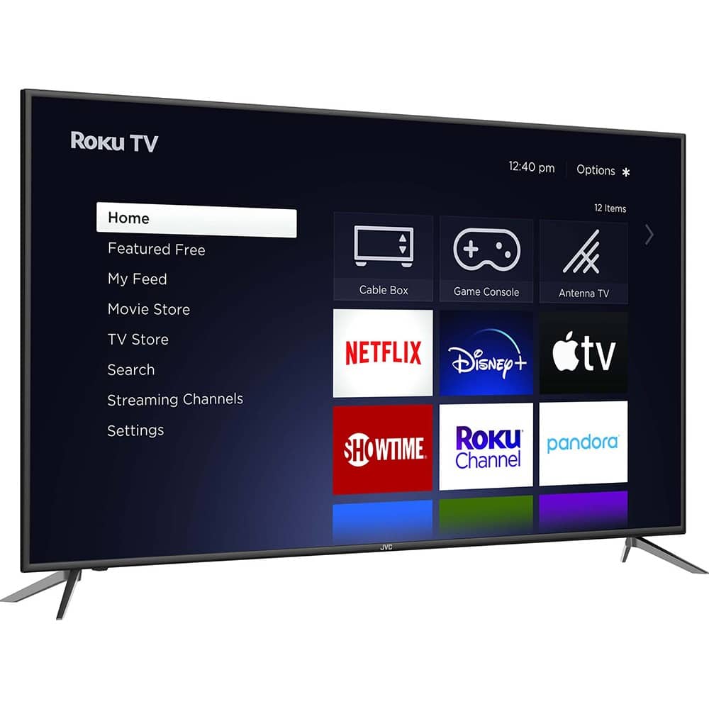 JVC - 58" Class 4K HDR UHD Smart Roku TV - Image 2