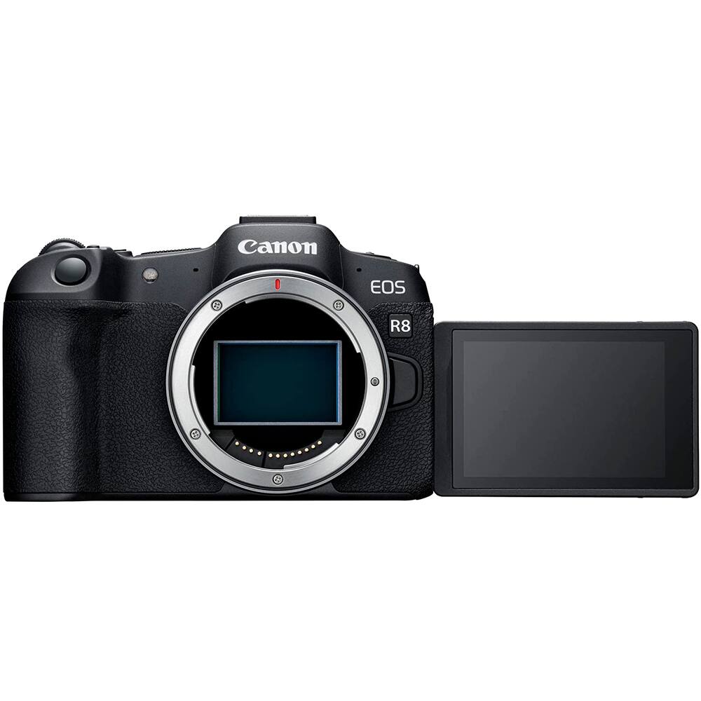 Canon - EOS R8 Full Frame Mirrorless Camera Body Only 5803C002 + Accessories Bundle - Image 4