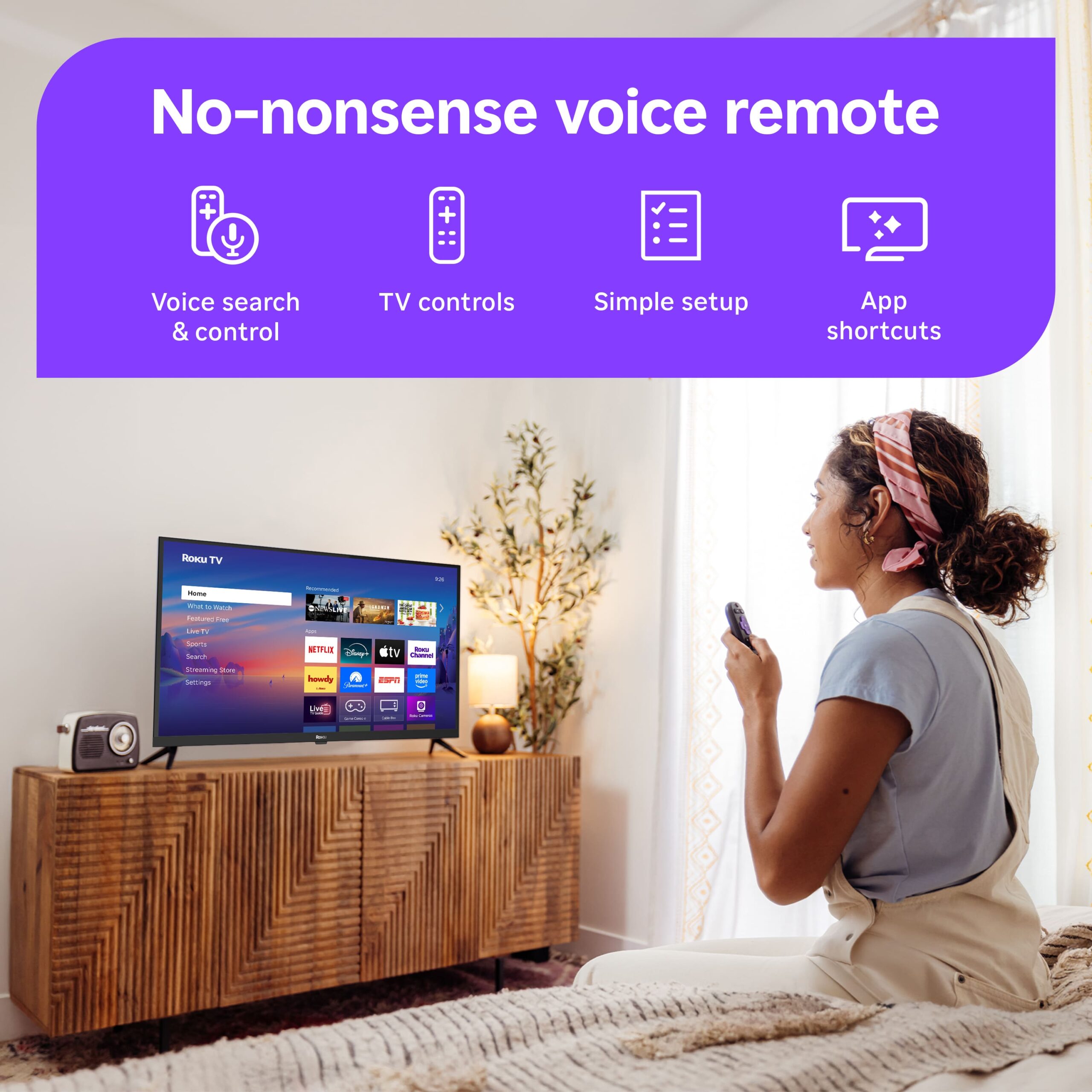Roku - 40" Class Select Series Full HD (1080p) LED Smart RokuTV - Open Box - Fair - Image 5