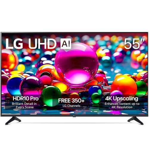 55" Class LG UHD AI UA77A 4K Smart TV 2025 - Image 3