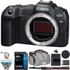 Canon - EOS R8 Full Frame Mirrorless Camera Body Only 5803C002 + Accessories Bundle